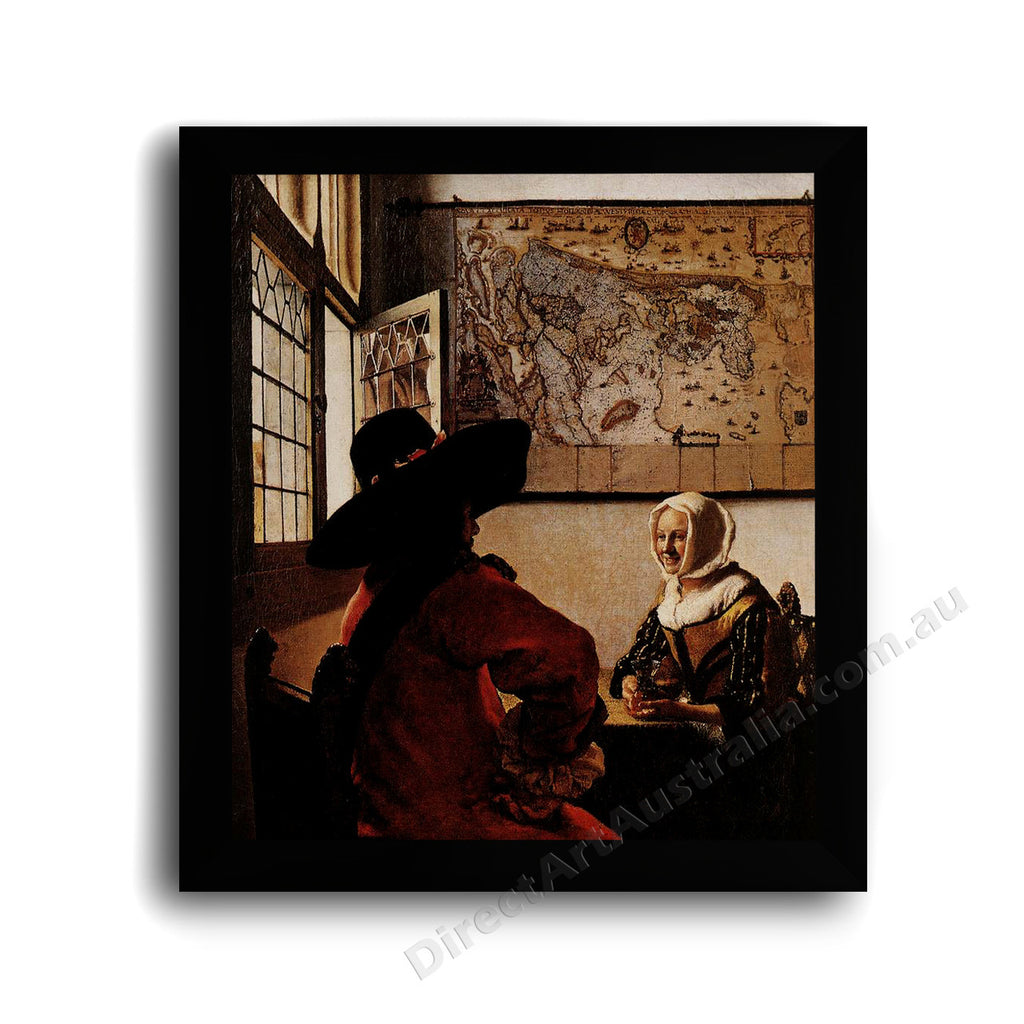 Modern Flat Black Frame
