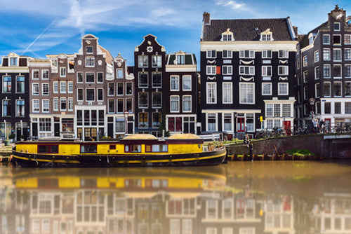 Old Amsterdam Wall Art Print