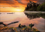 Old Castle Wall Art Print