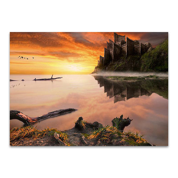 Old Castle Wall Art Print