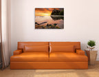 Old Castle Wall Art Print on the wall