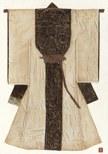 Old Kimono Wall Art Print