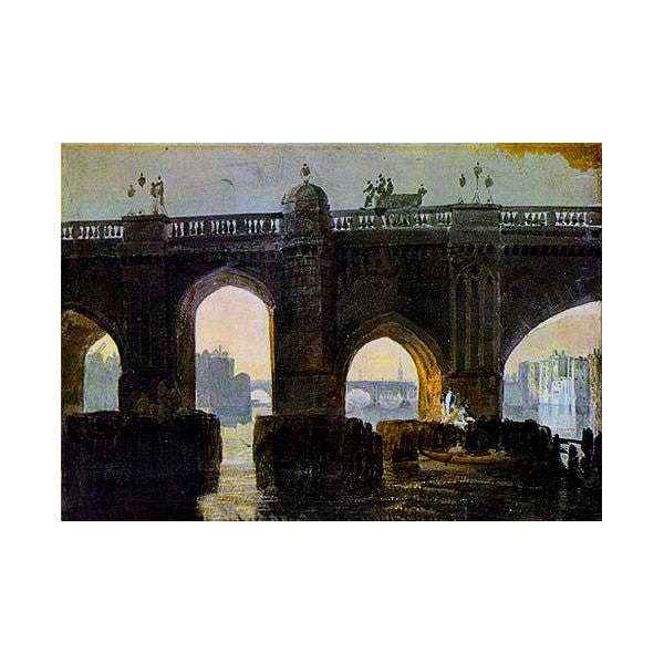 J.W.Turner | Old London Bridge