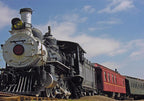 Old Steam Train Wall Art Print