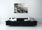 On the Rocks Wall Art Print on the wall
