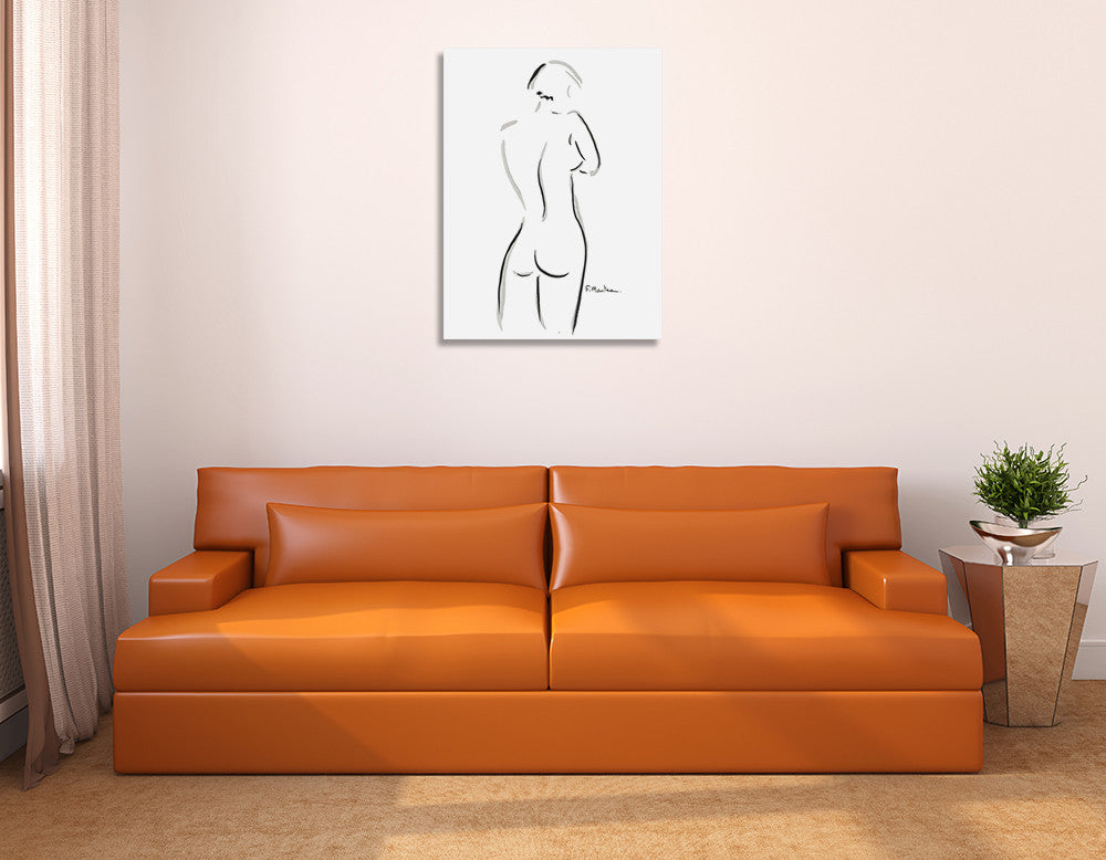 Ondine Wall Art Print on the wall