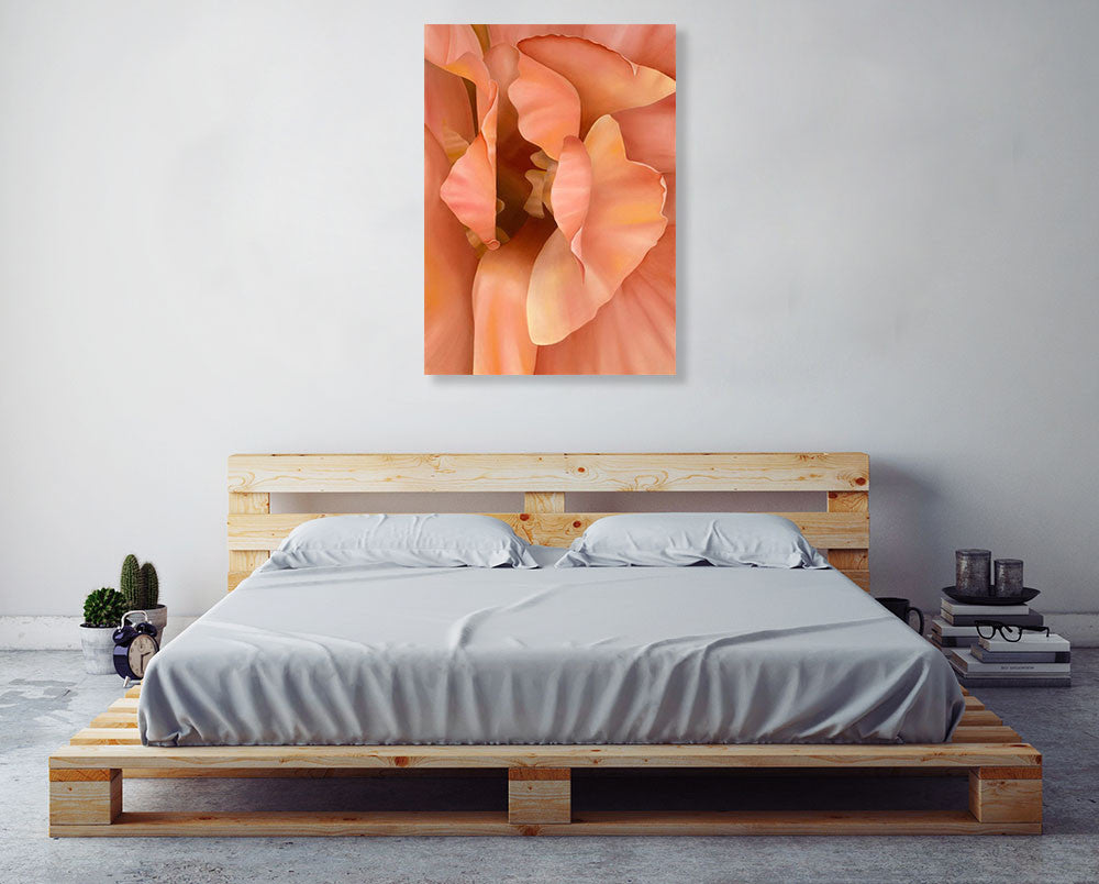 Orchid Wall Art Print on the wall