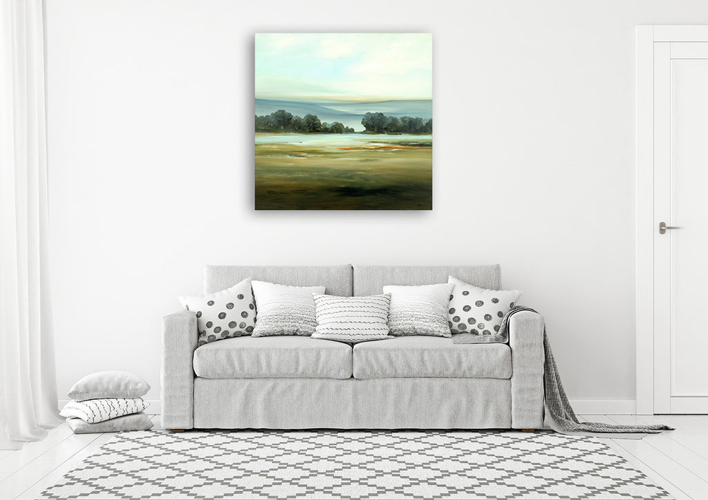 Our Land Wall Art Print on the wall