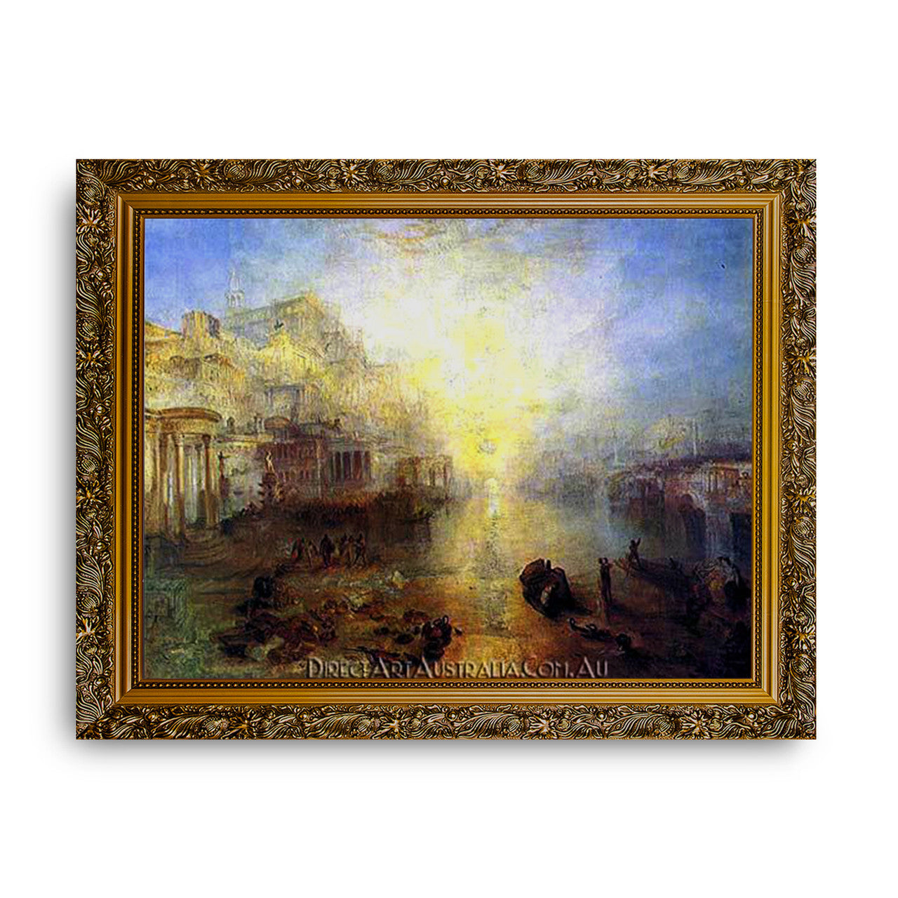 Gold Ornate Outer Frame