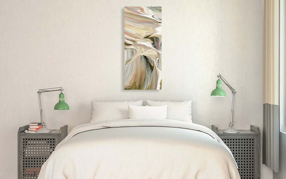 Painterly Variations I Wall Art Print on the wall