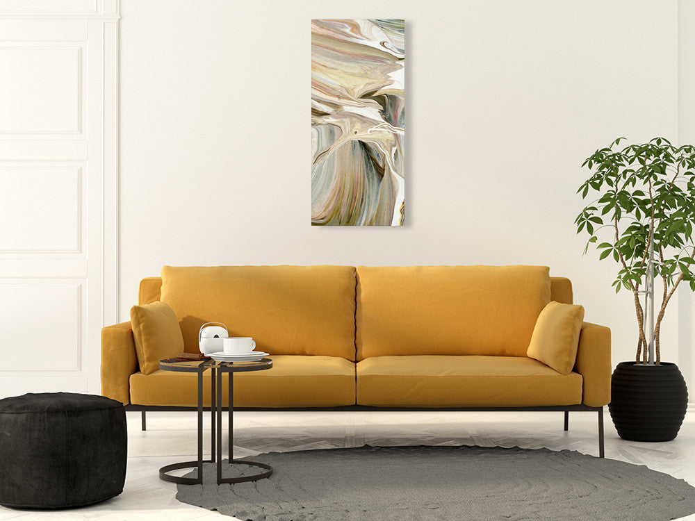 Painterly Variations I Wall Art Print on the wall