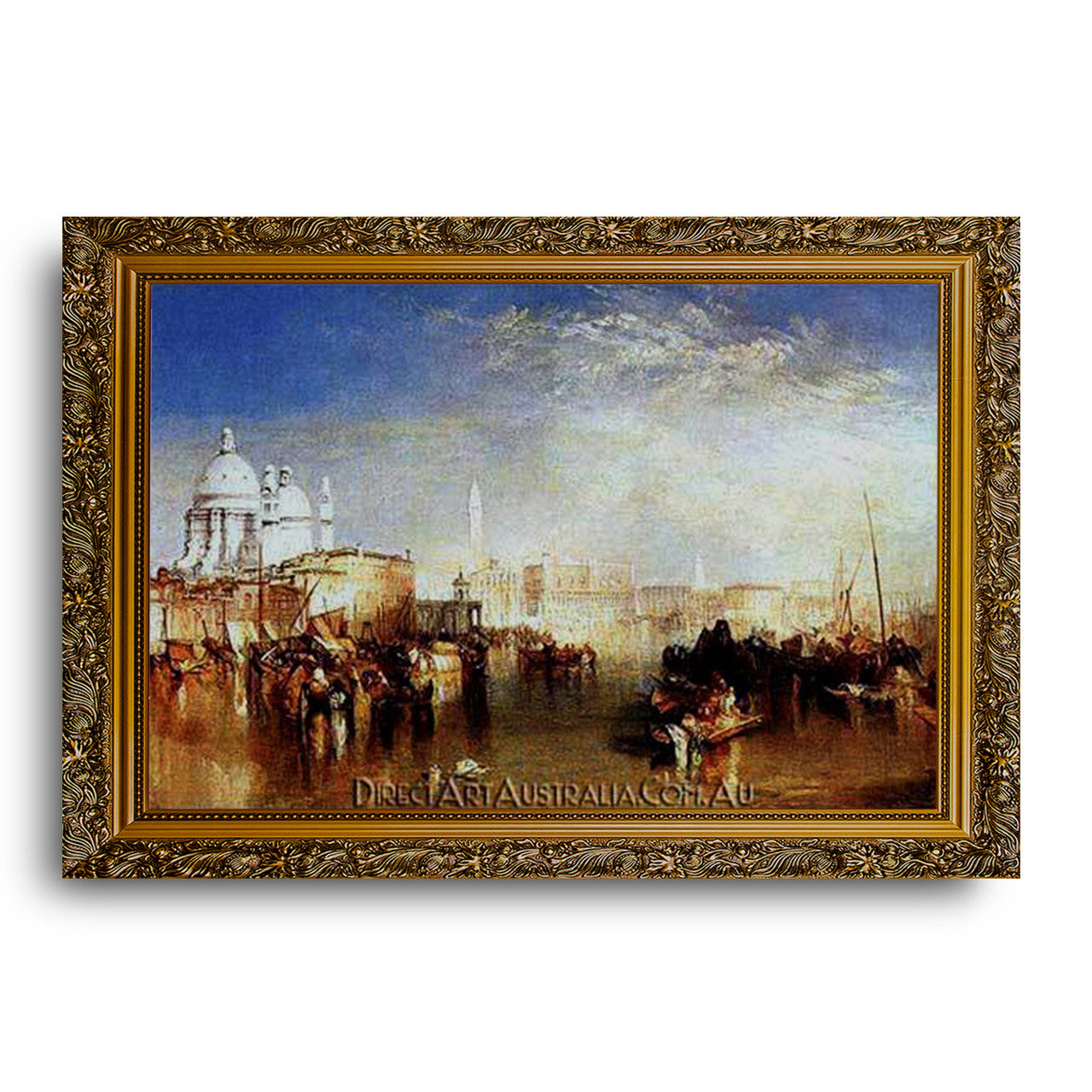 Gold Ornate Outer Frame