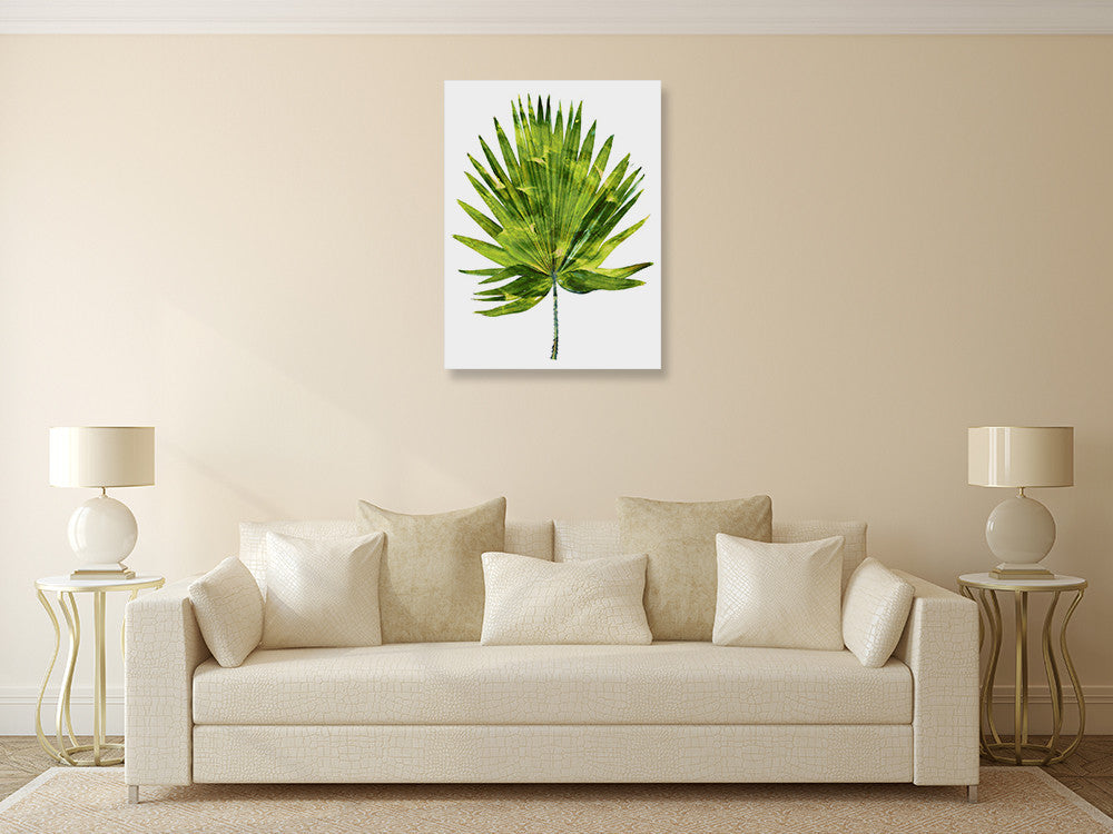 Palm IV Wall Art Print on the wall