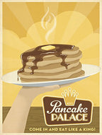 Pancake Palace Wall Art Print 