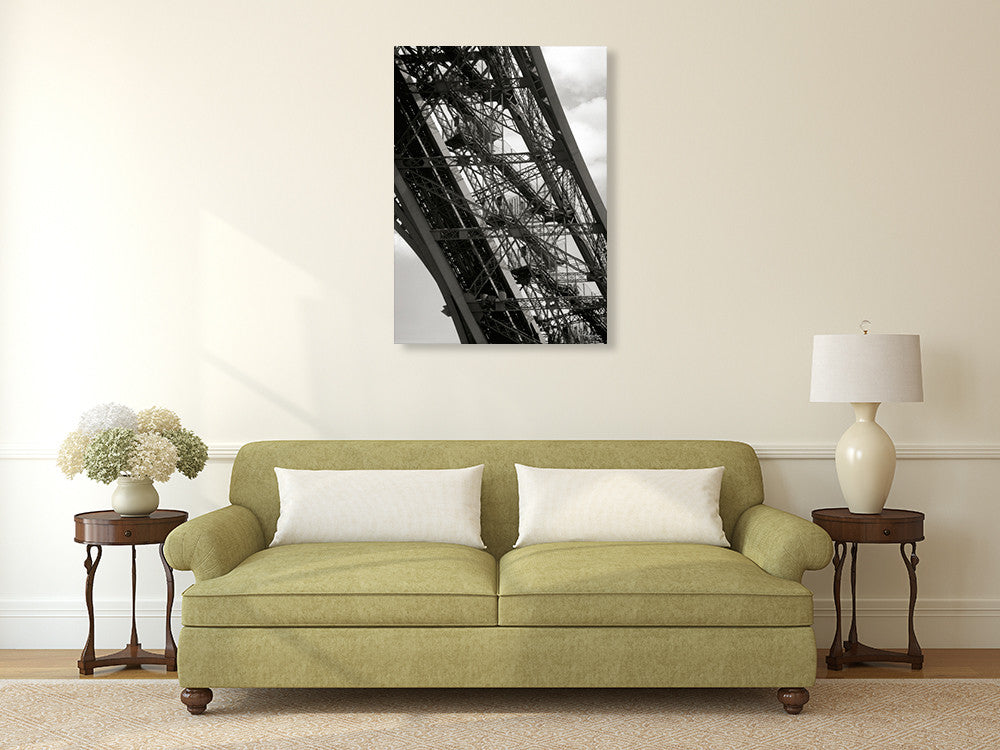 Paris Eiffel I Wall Art Print on the wall