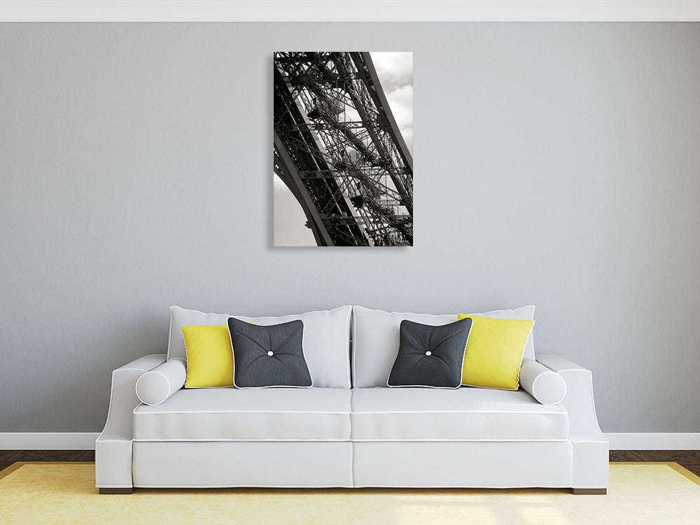 Paris Eiffel I Wall Art Print on the wall