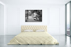 Paris France at Night Wall Art Print on the wall