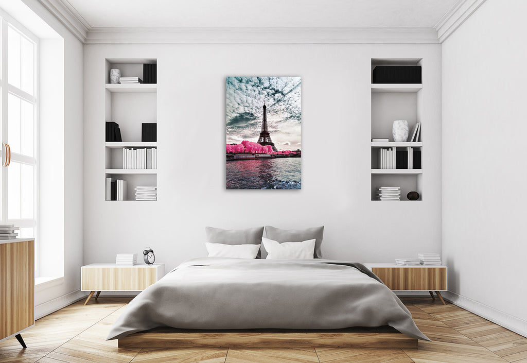 Paris Photography Wall Art Print on the wall