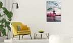 Paris Photography Wall Art Print on the wall