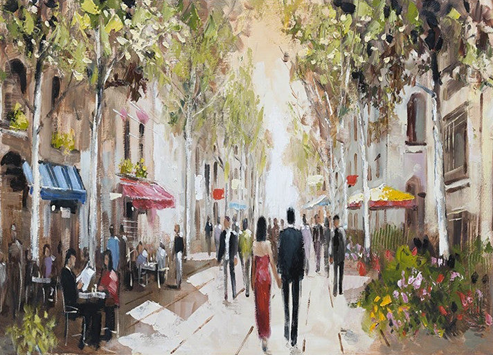 Paris Teal III Wall Art Print