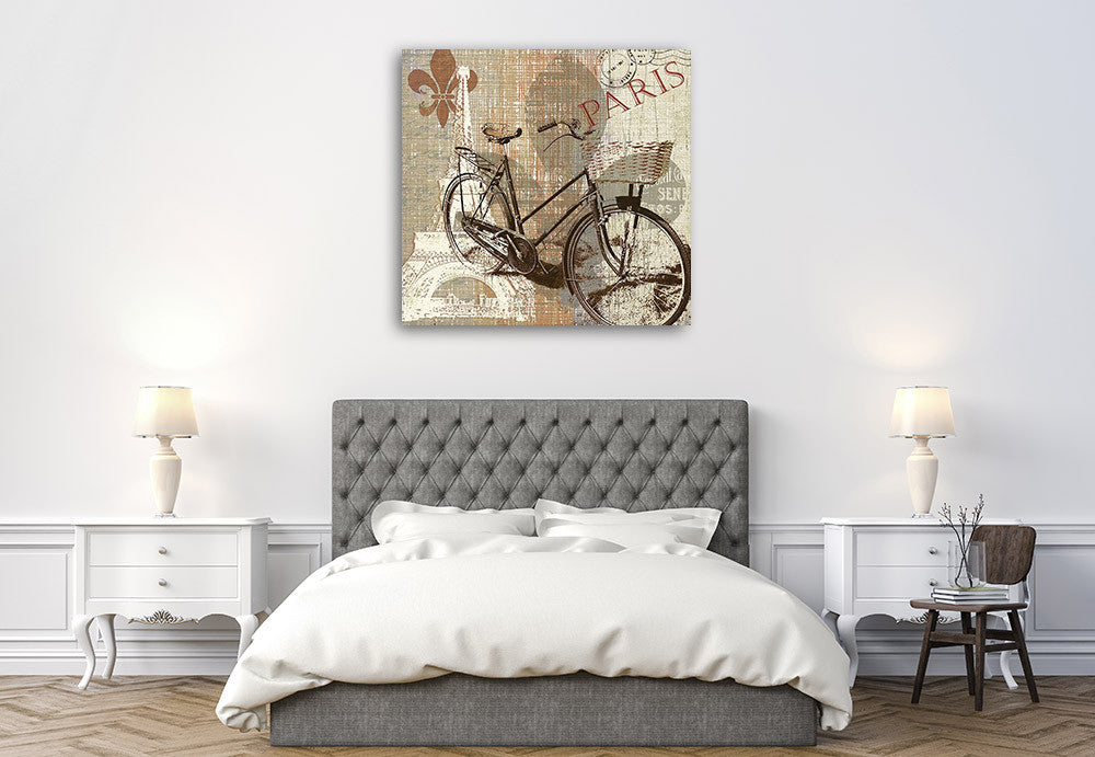Paris Trip Wall Art Print on the wall