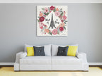 Paris is Blooming V Wall Art Print on the wall