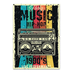 Party Music Wall Art Print