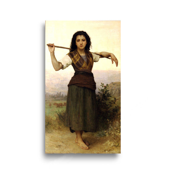 William Bouguereau | The Shepherdess