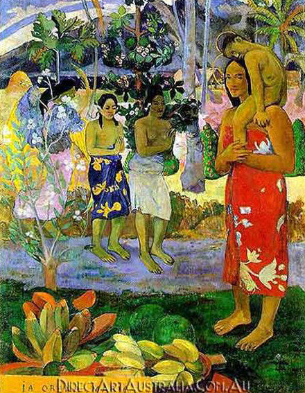 Paul Gaugin | We Hail Three Mary