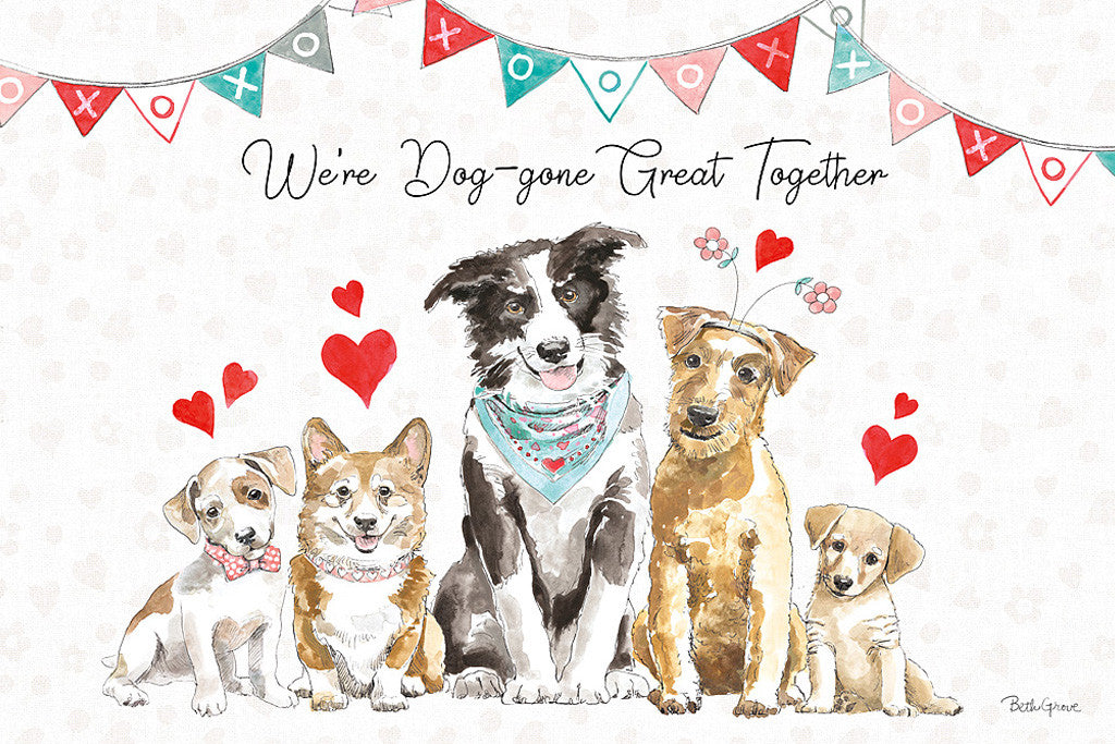 Paws of Love I Wall Art Print