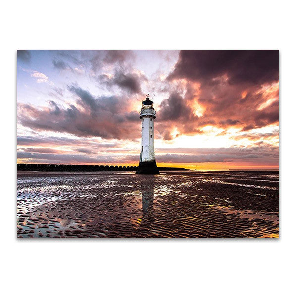 Perch Rock Lighthouse Wall Art Print