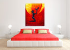 Phoenix on the wall