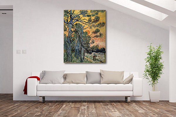 Pine Trees on the wall