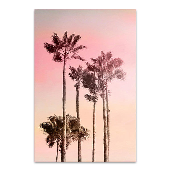 Pink Sunset I Wall Art Print