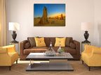 Pinnacles Desert Australia Wall Art Print on the wall