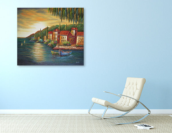 Placid on the wall