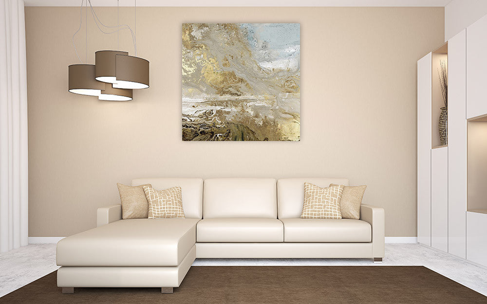 Playa Secreto III Wall Art Print on the wall