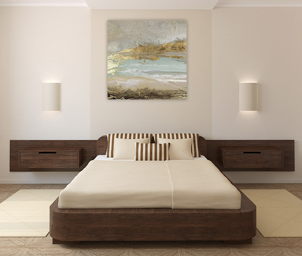 Playa Secreto I Wall Art Print on the wall