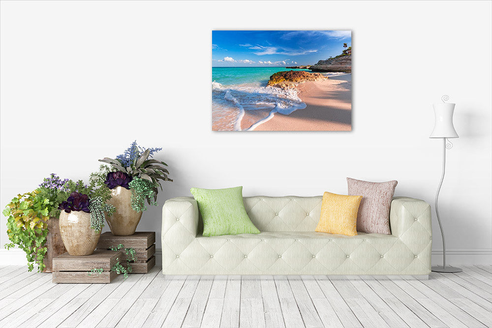 Playa del Carmen Mexico Wall Art Print on the wall
