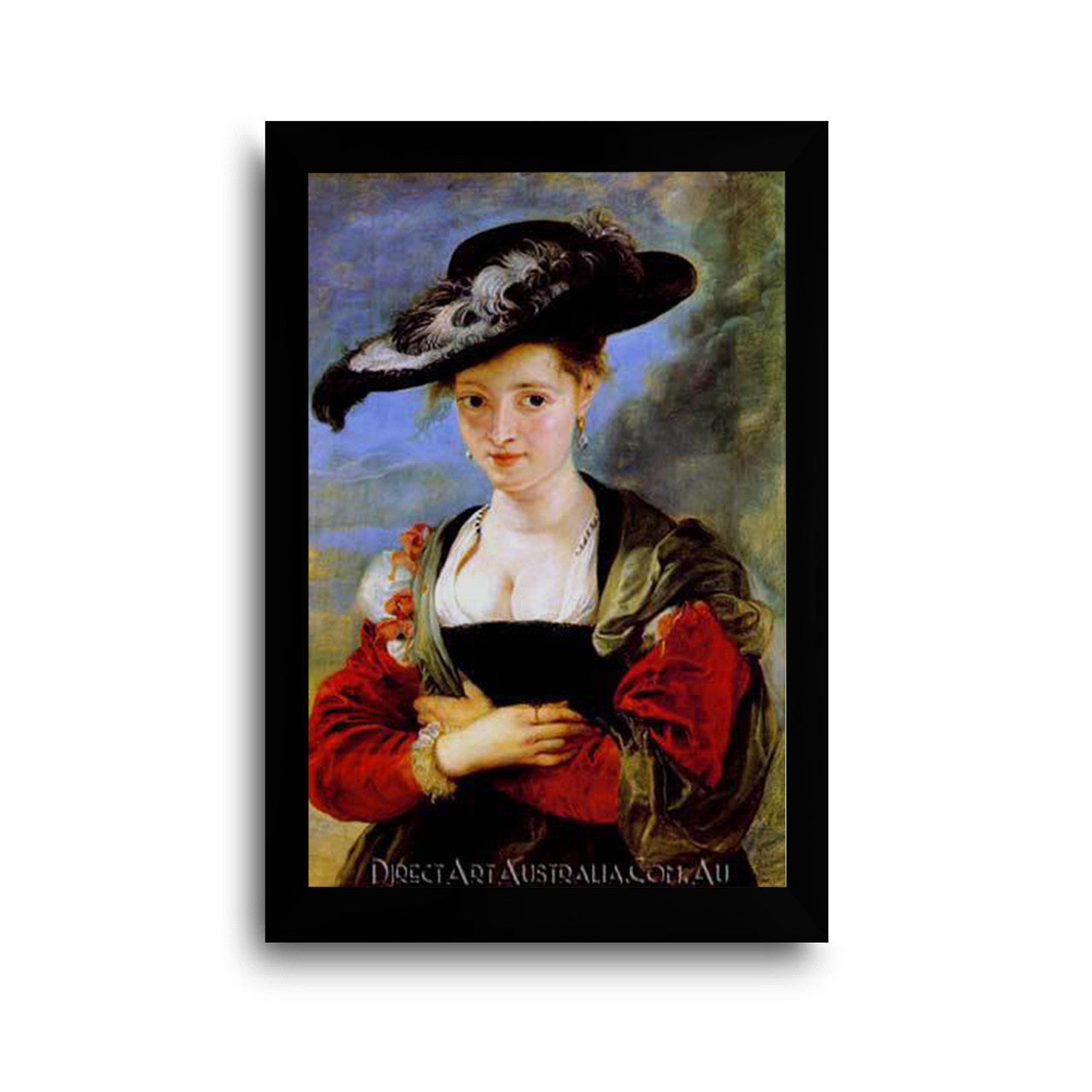 Modern Flat Black Frame