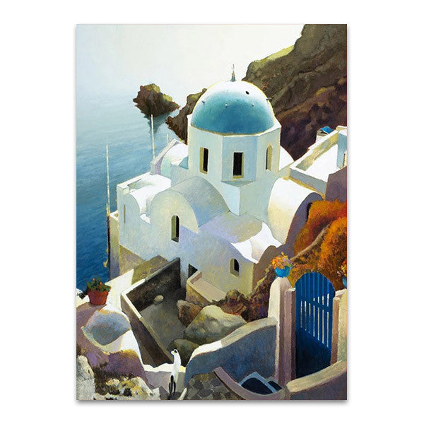 Postmark Santorini Wall Art Print