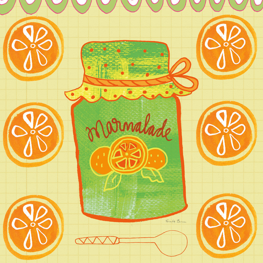 Pretty Jams and Jellies II Wall Art Print