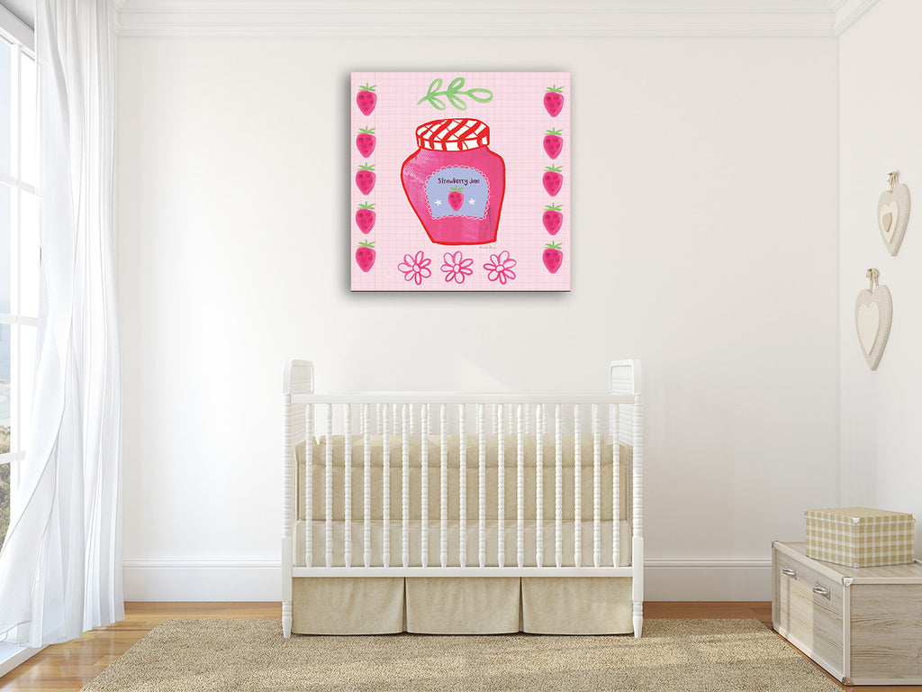 Pretty Jams and Jellies I Wall Art Print on the wall