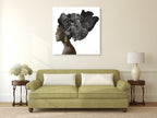 Pure Style Black I Wall Art Print on the wall