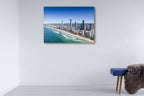 Queensland Surfers Paradise Wall Art Print on the wall