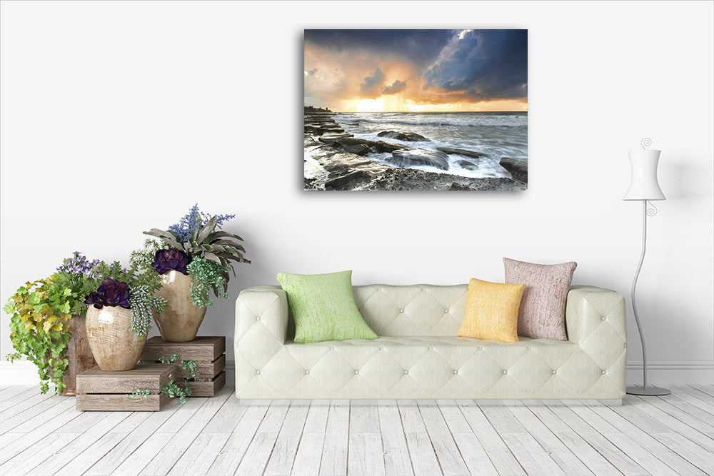Queensland Sunshine Coast Wall Art Print on the wall