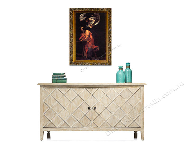 The Inspiration of Saint Matthew on the wall