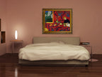 Harmony in Red on the wall