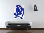 Blue Nude on the wall