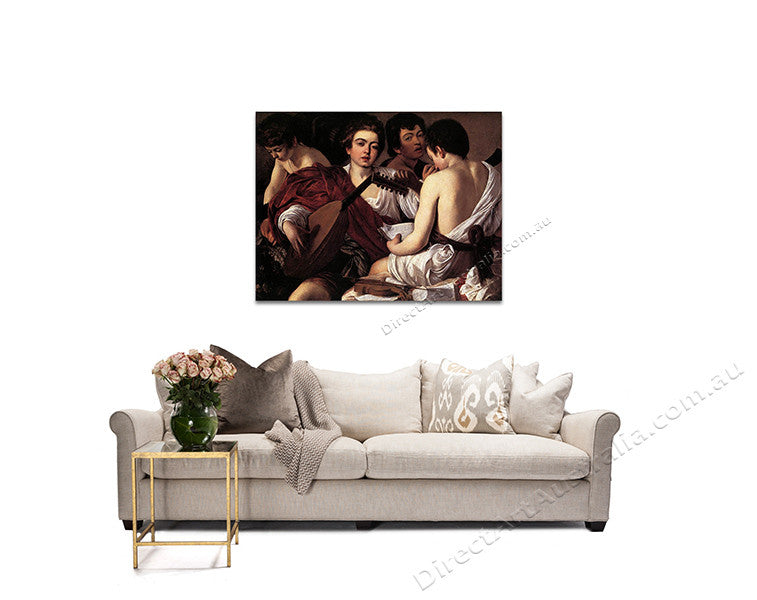 The Musicians on the wall